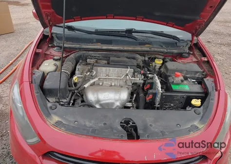 2014 Dodge Dart Sxt from USA, damaged, VIN 1C3CDFBBXED914652